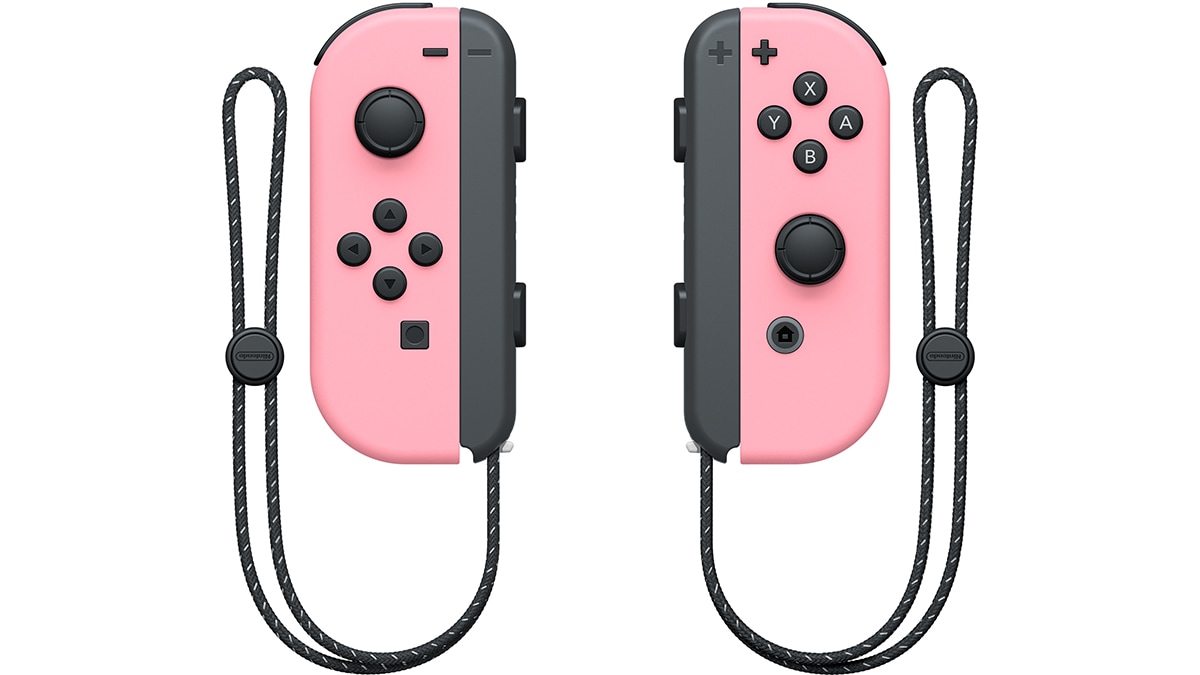 Joy Con L R Pastel Pink Nintendo Official Site